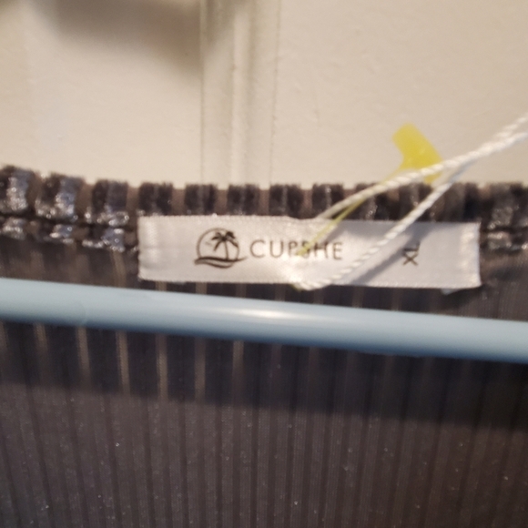 Cupshe dress grey sz xl nwt - Picture 2 of 6